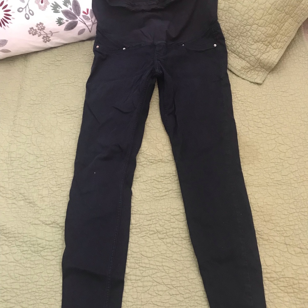 H&M Navy Blue Maternity Pants